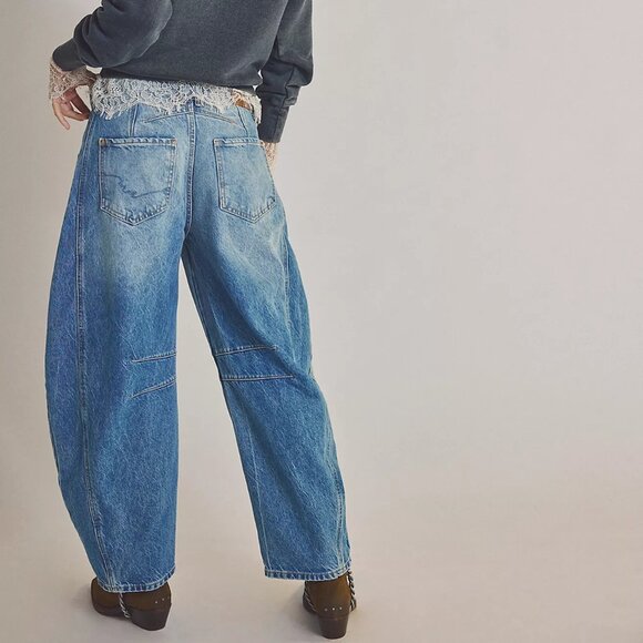 We The Free Good Luck Barrel Jeans - Picture 2 of 10